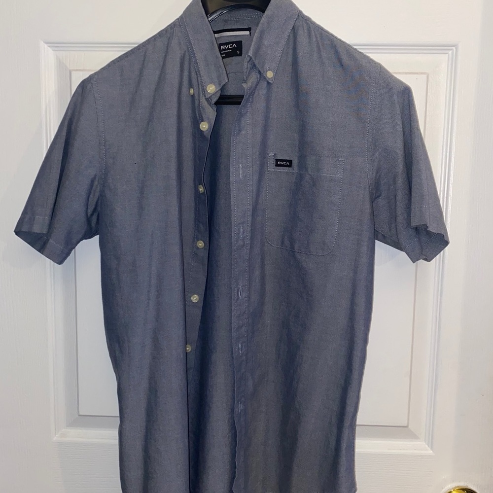 Men’s RVCA Short-Sleeve Button-Up